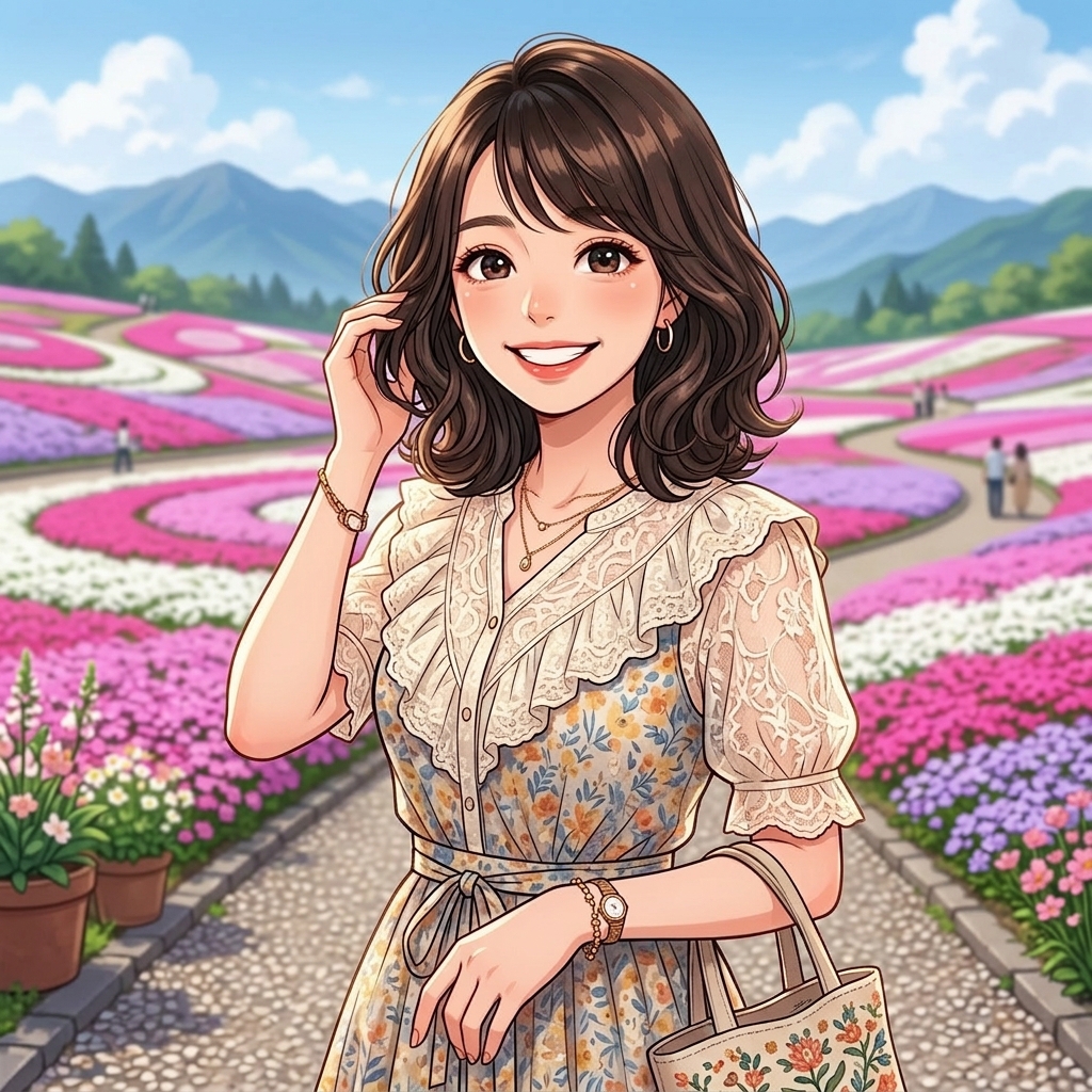 写真映え”も指南する「芝ざくら案内士」<br>スポットAI「ToyTalk」でトライする観光案内DX